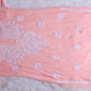 Tulipa Pastel Peach Long Rayon kurta