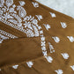 Sama Olive Brown Short Rayon Kurta