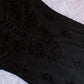 Anouki Black Rayon Long Kurta