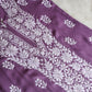 ZEENAT Dusty Purple Long Rayon Kurta