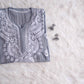 Tulipa Grey Long Rayon kurta
