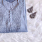 Sangam Pastel Grey short kurta